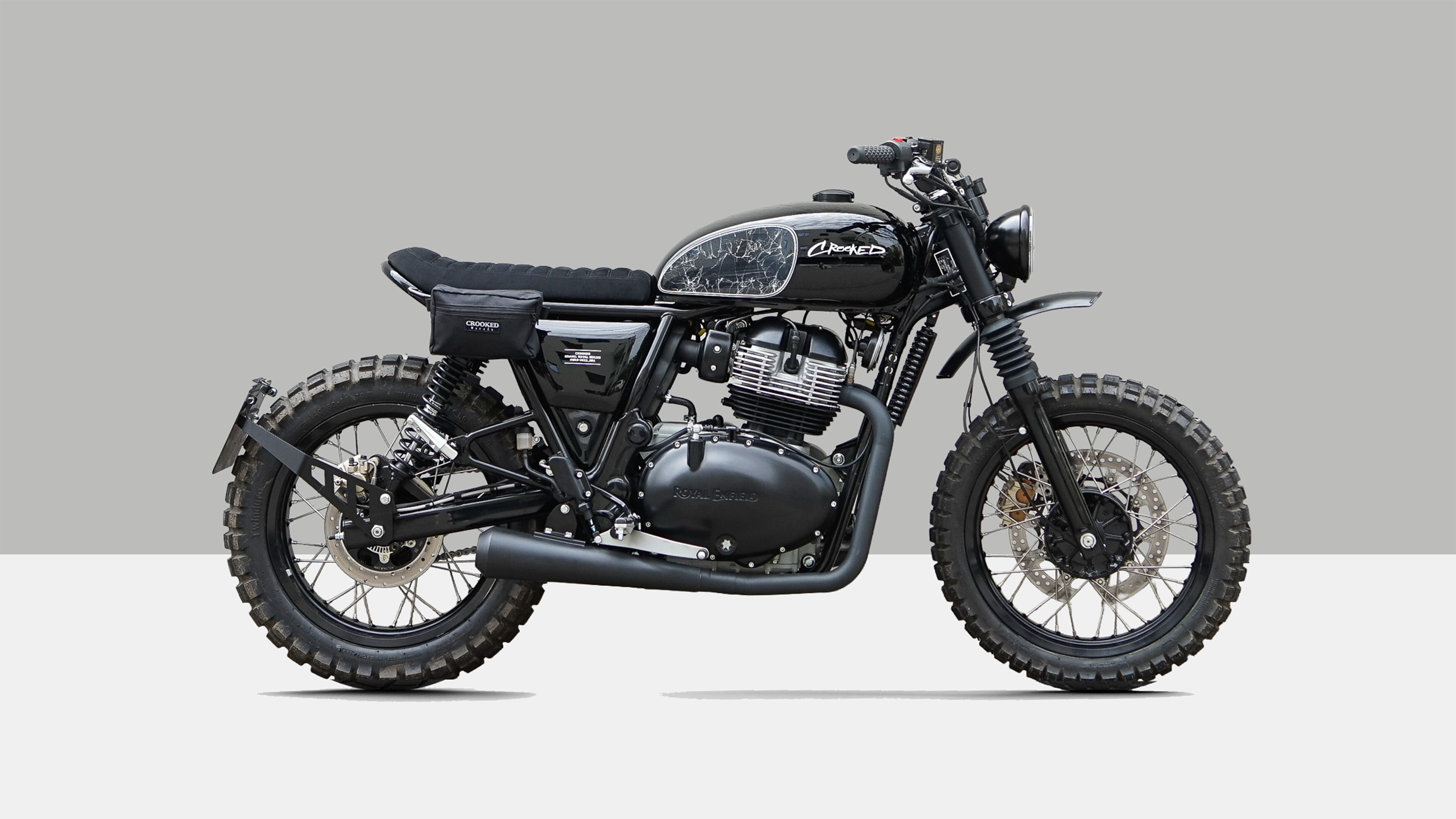Royal Enfield Interceptor Scrambler Crooked Motorcycles