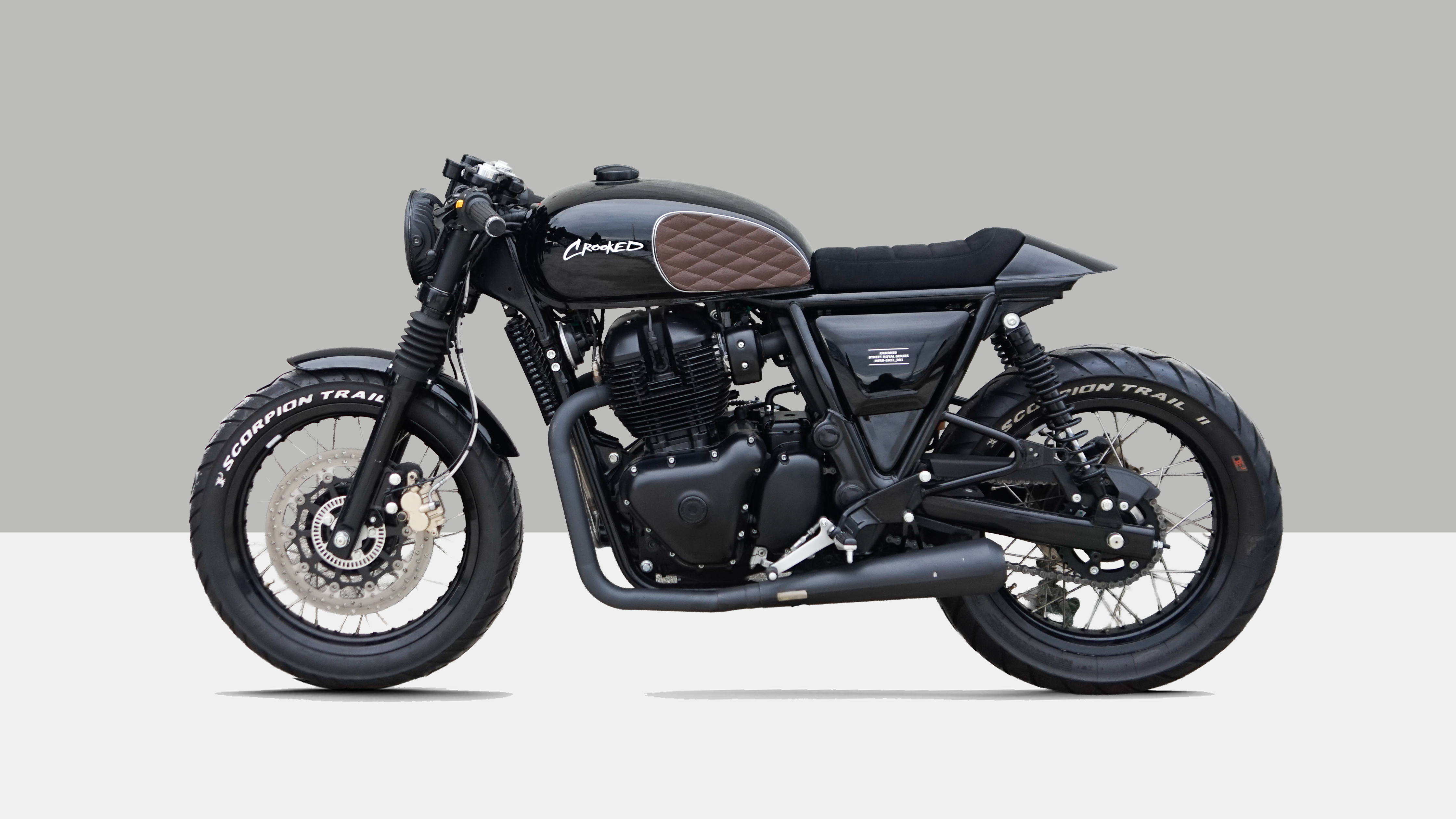 Royal Enfield Interceptor Cafe Racer Crooked Motorcycles