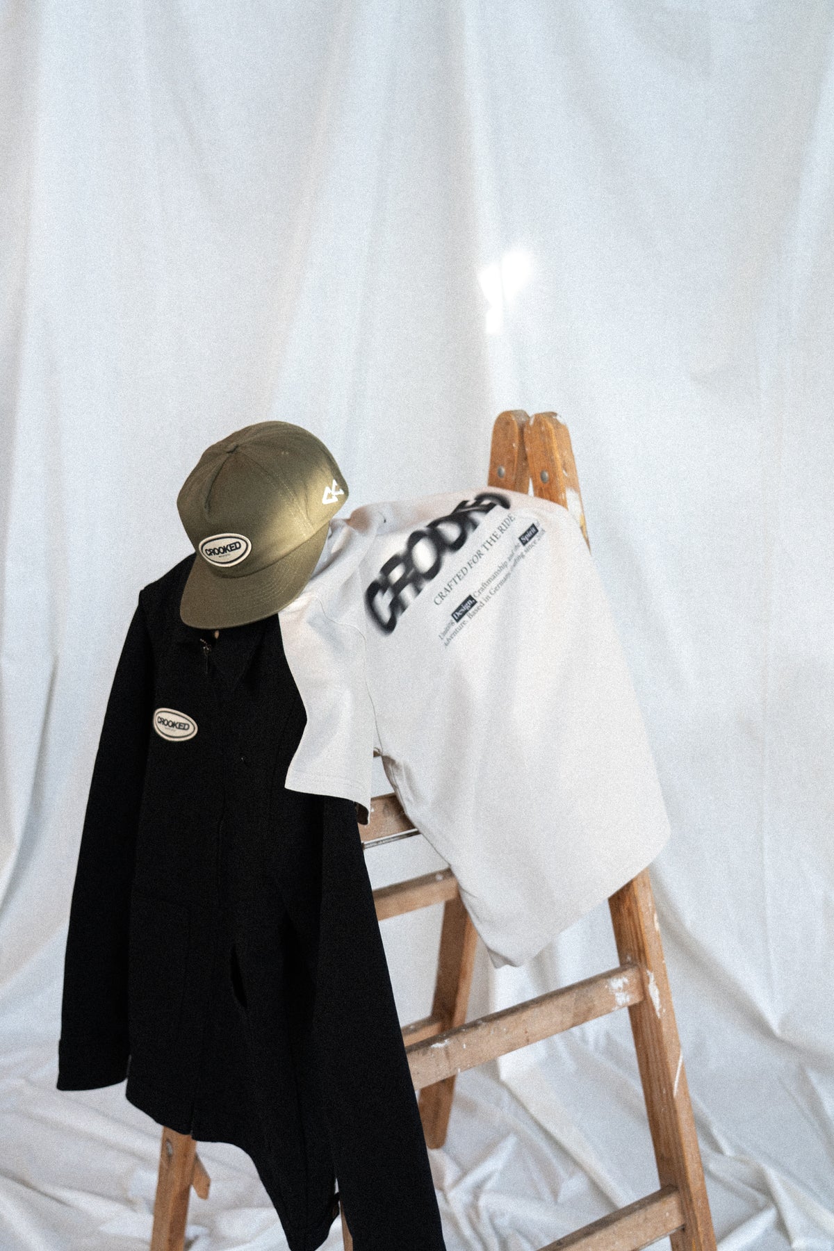 CROOKED "Basecamp" T-Shirt