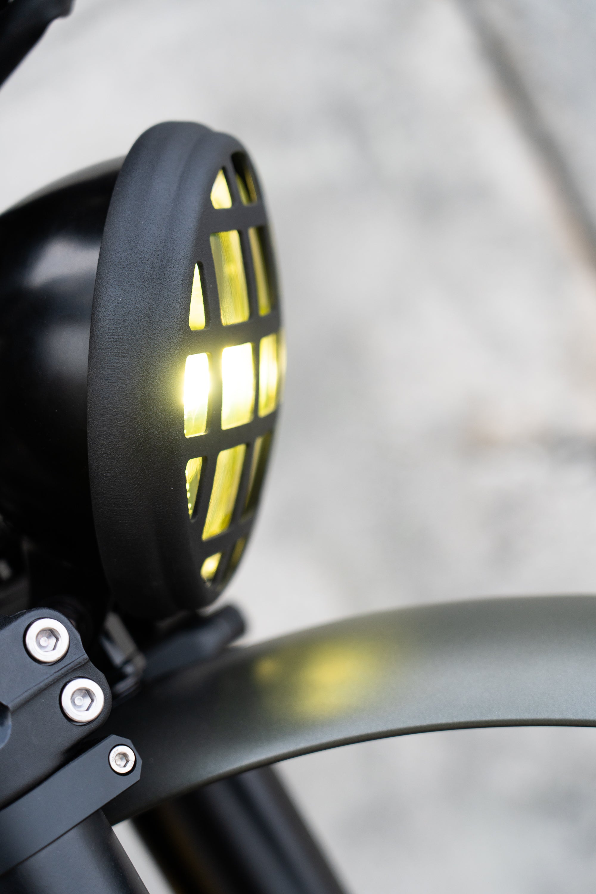 Lampengrill für 5 3/4 Bates Style Scheinwerfer