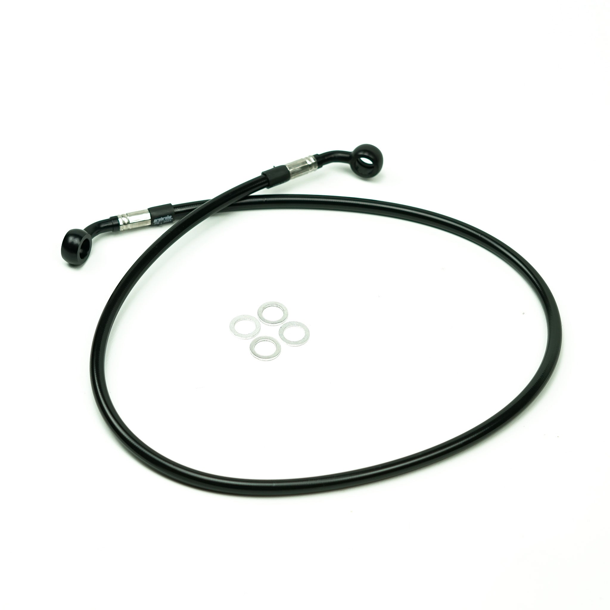 Yamaha XS400 steel braided brake line