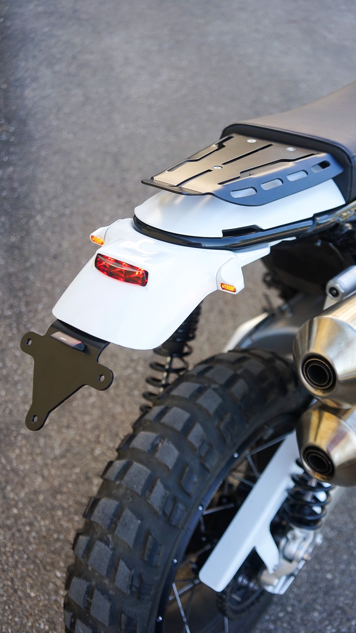 Heckfender inkl. Beleuchtung Triumph Scrambler 1200