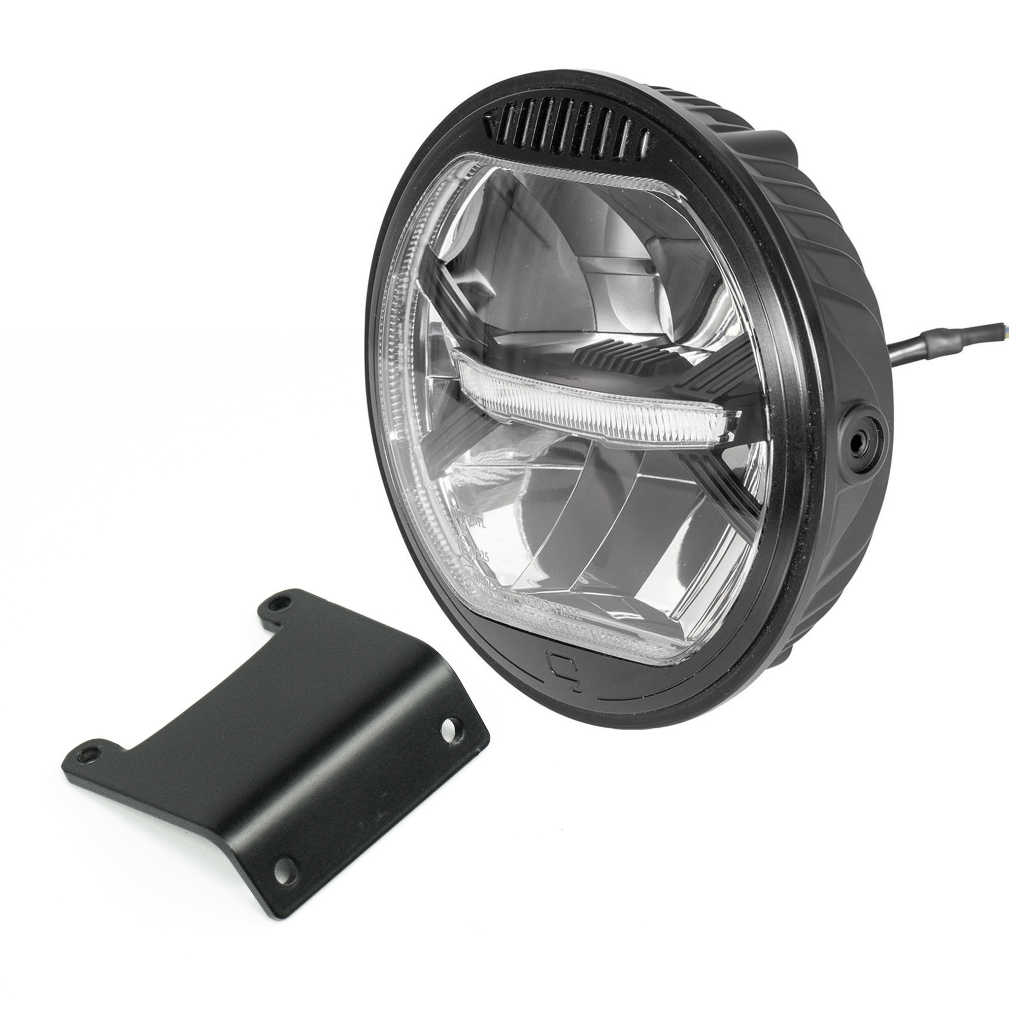 LED Scheinwerfer Umbau Royal Enfield Interceptor 650, Continental GT