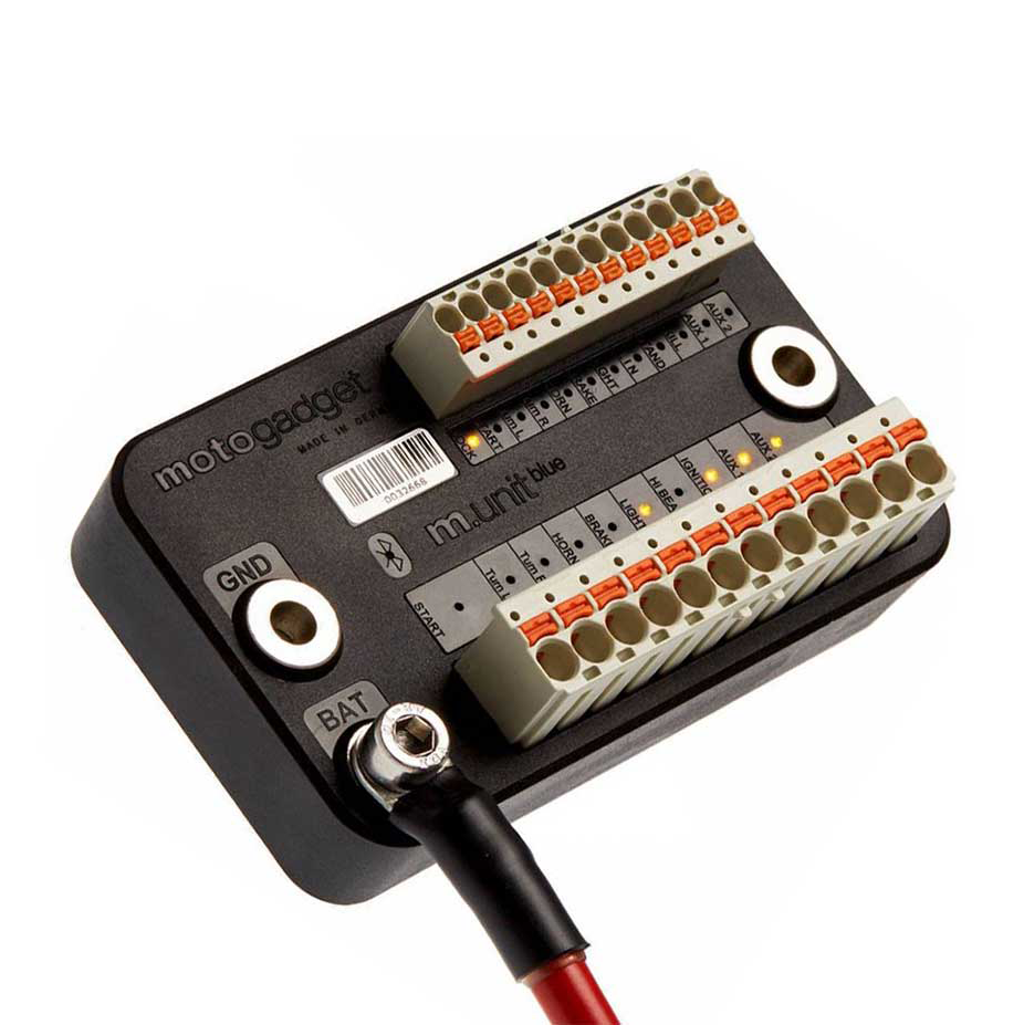 Motogadget digital control box mo.unit blue – Crooked GmbH