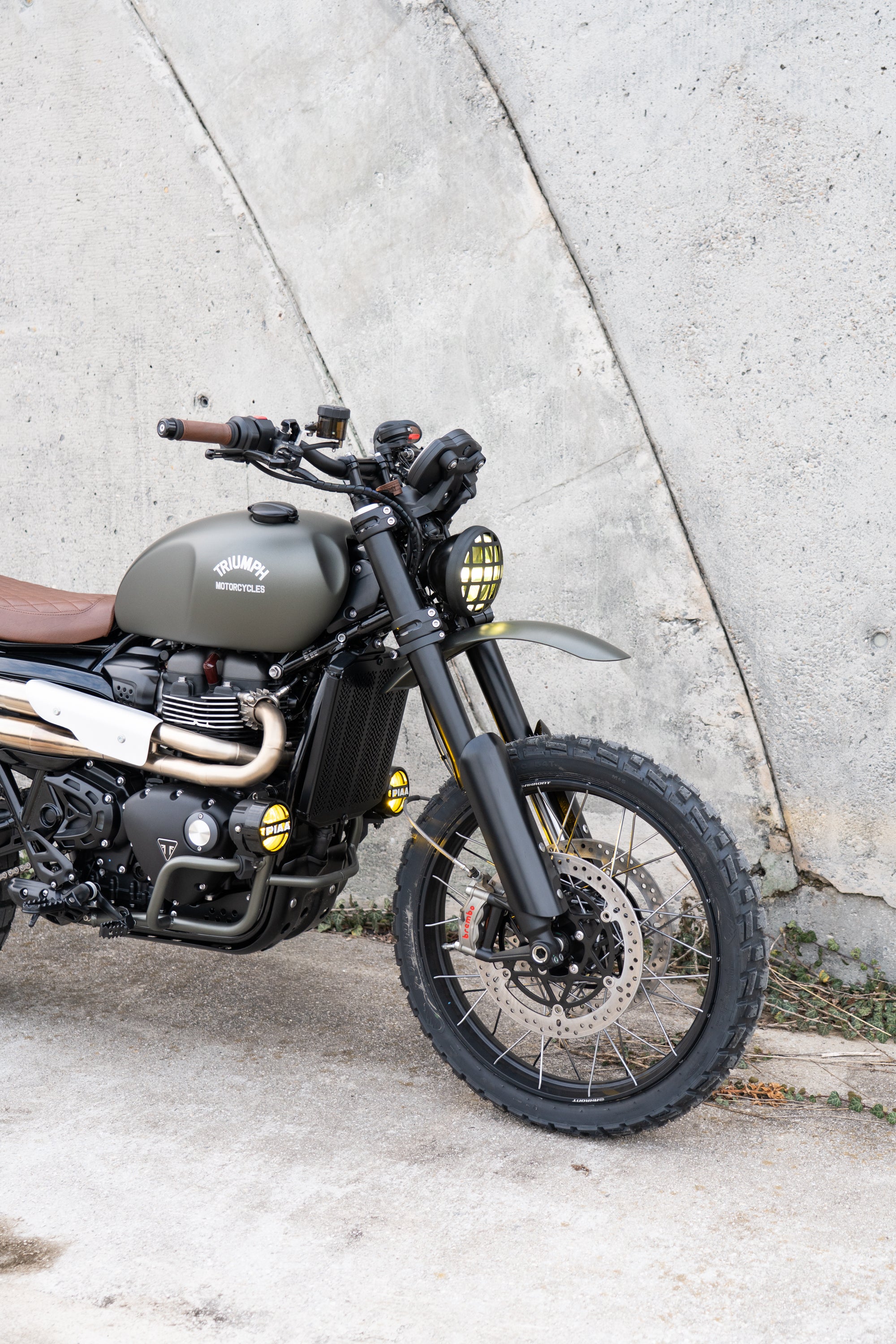 Lampengrill für 5 3/4 Bates Style Scheinwerfer