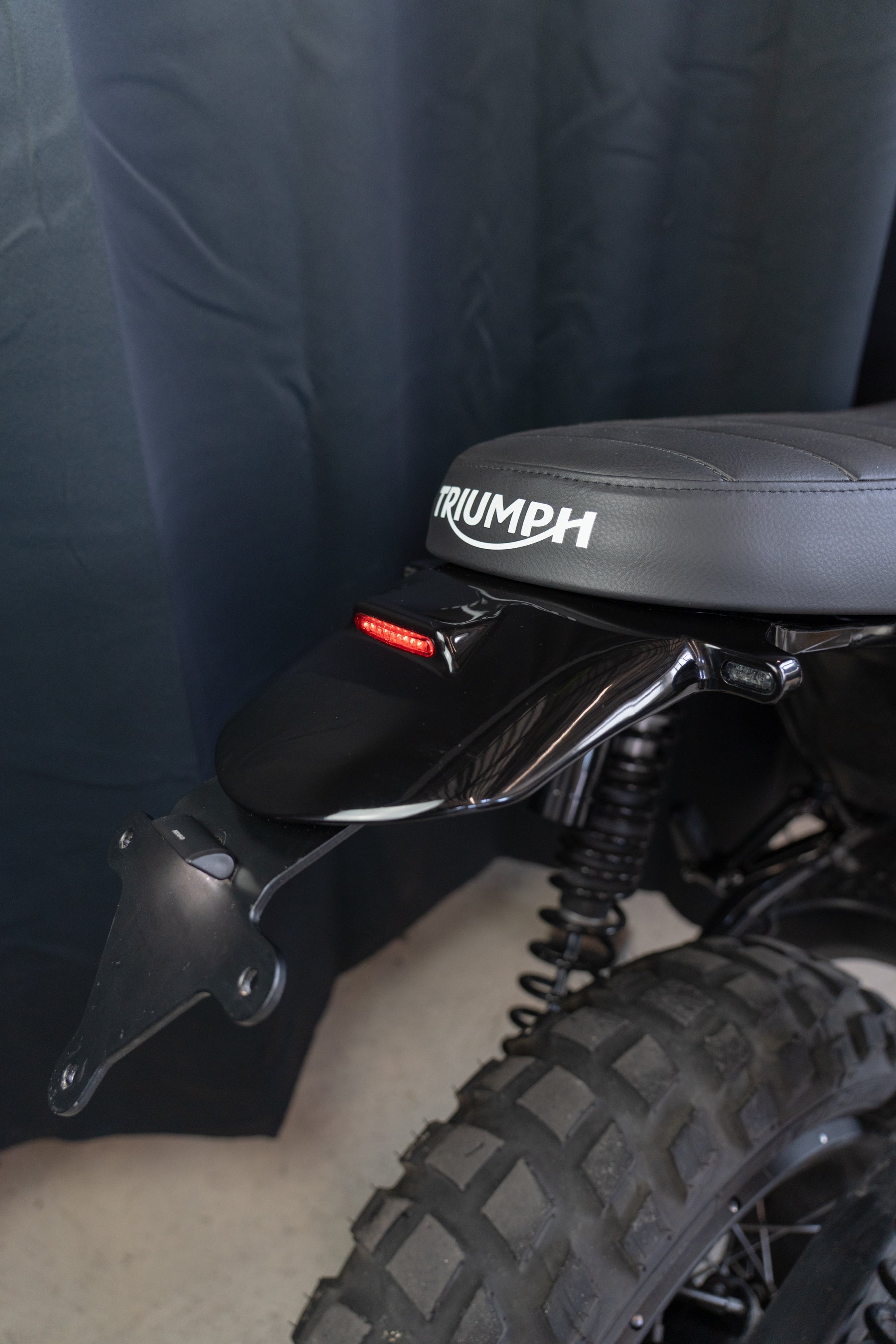 Heckfender inkl. Beleuchtung Triumph Scrambler 1200