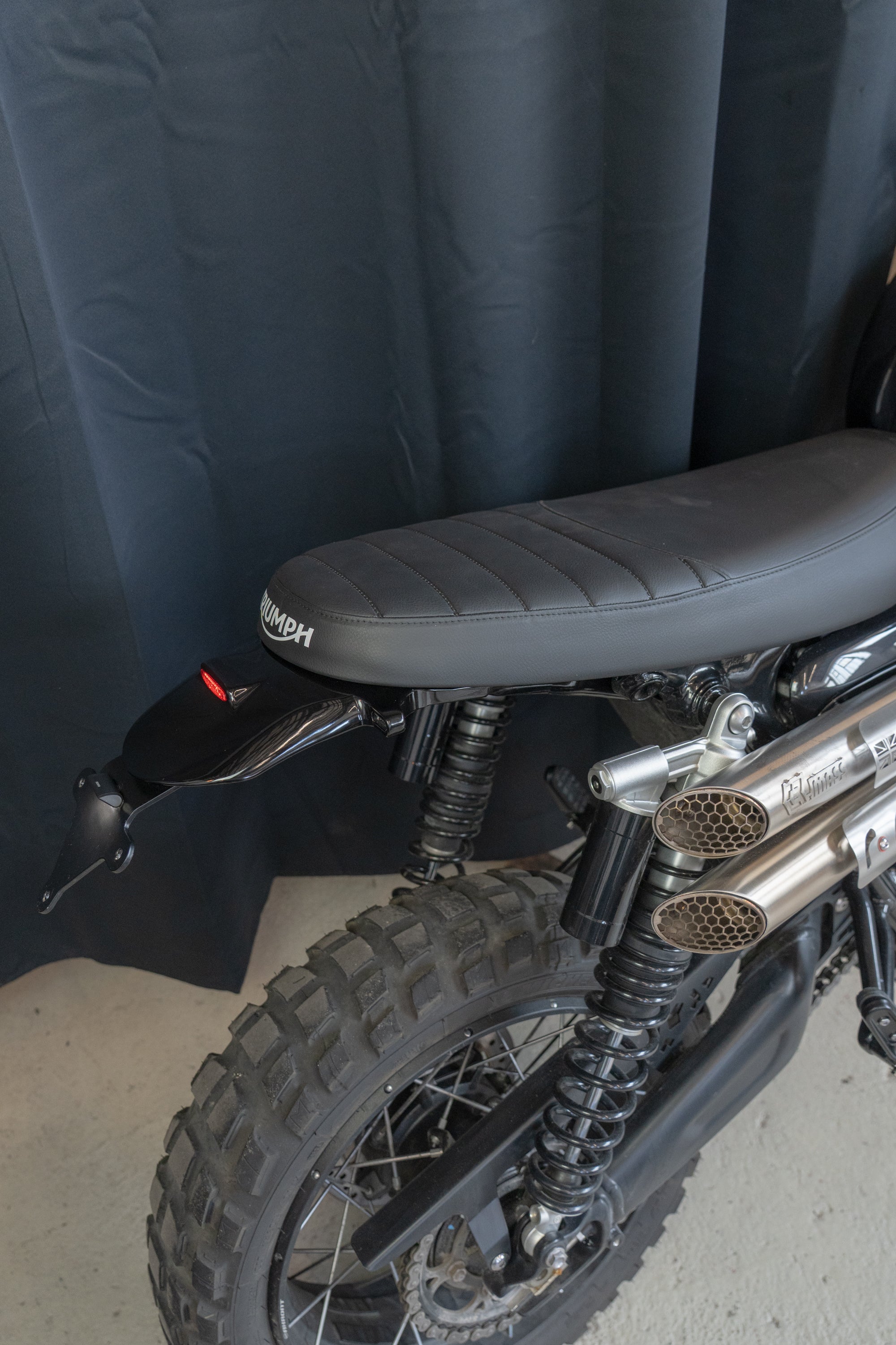 Heckfender inkl. Beleuchtung Triumph Scrambler 1200
