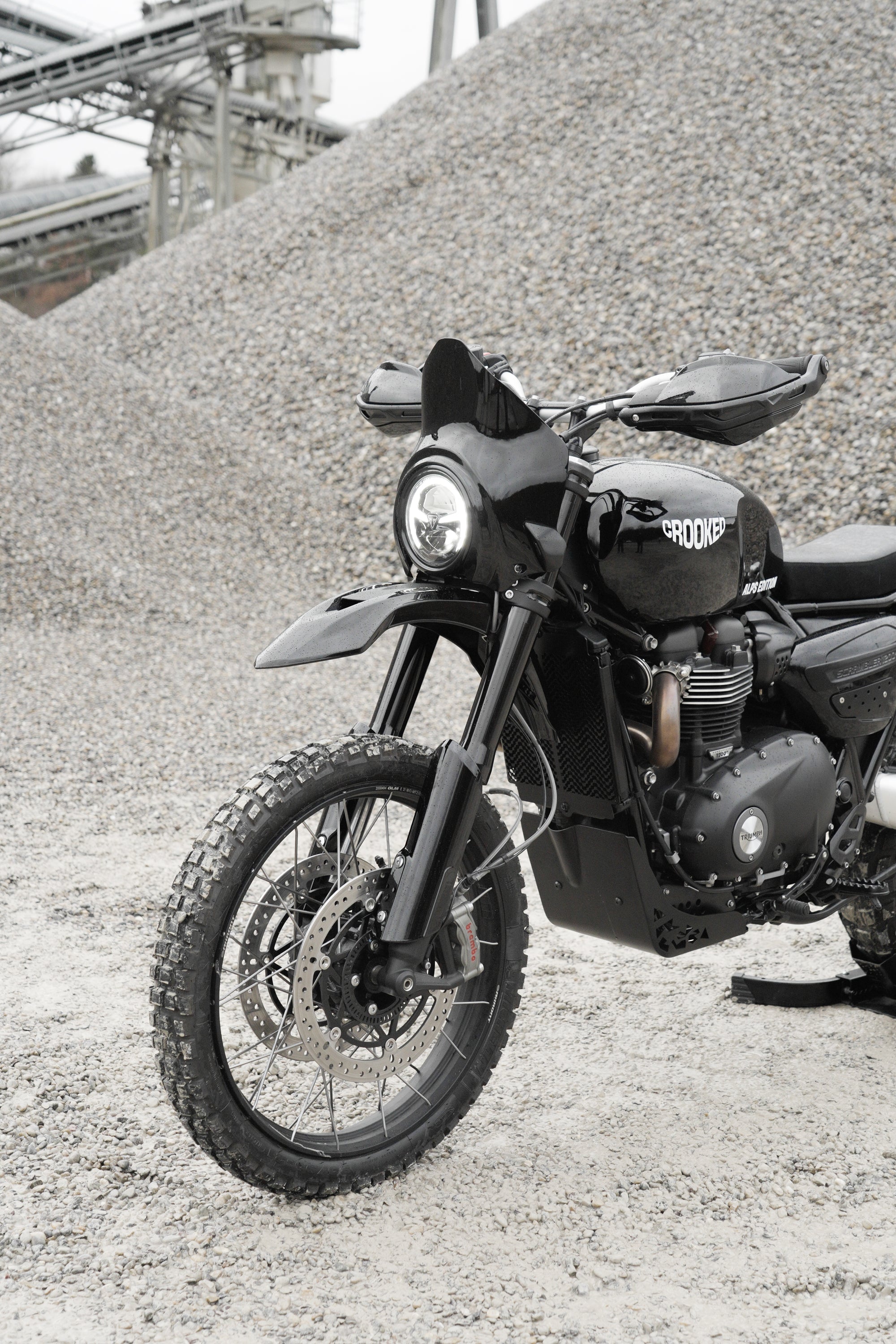 Gabelschützer Triumph Scrambler Gabelprotektoren