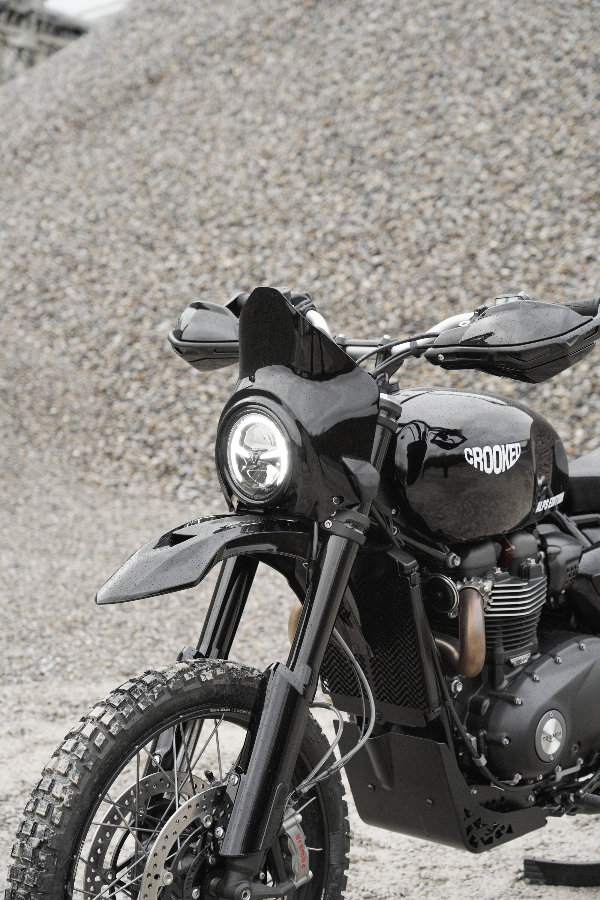 CROOKED Gabelschützer Scrambler 1200