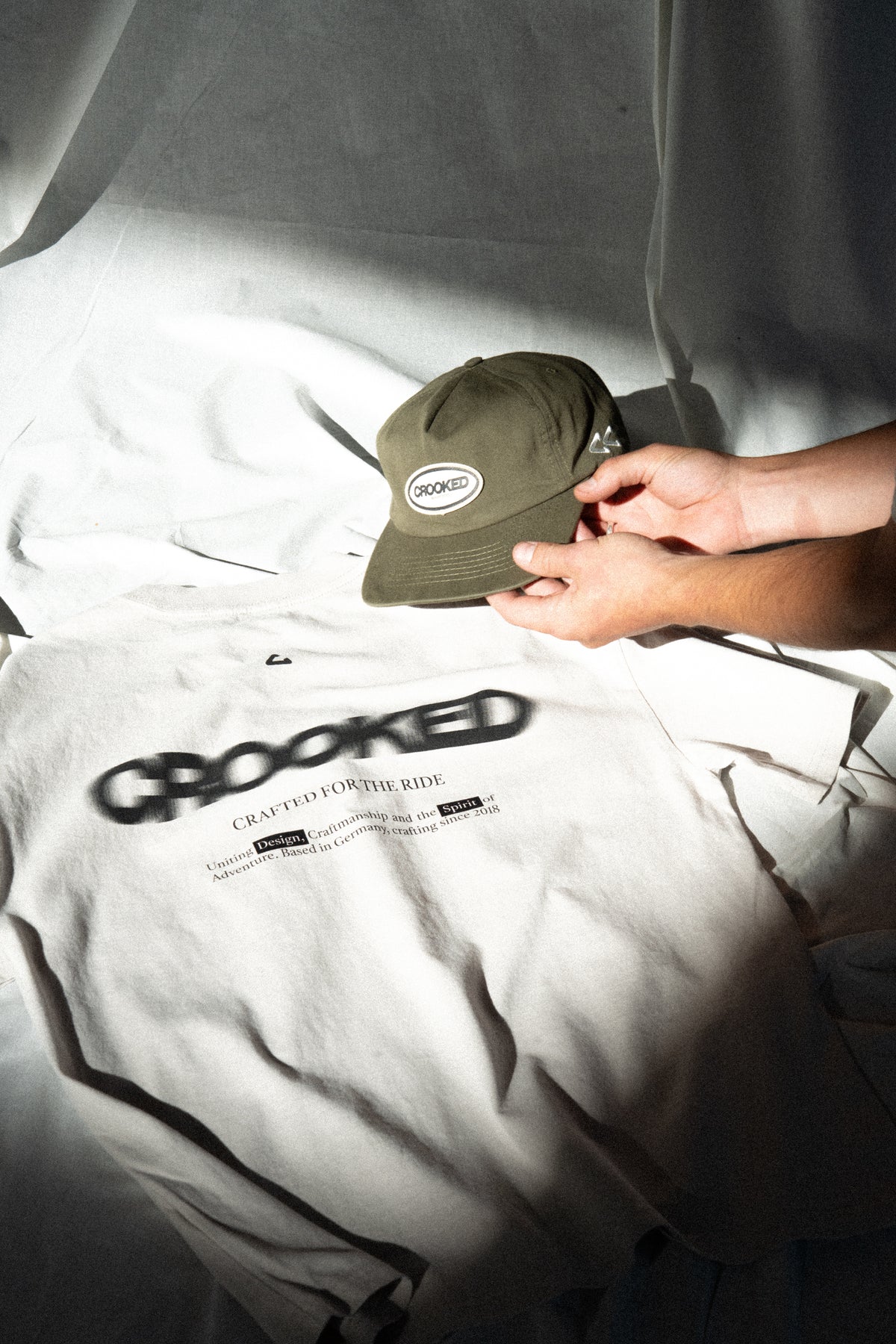 CROOKED "Basecamp" T-Shirt
