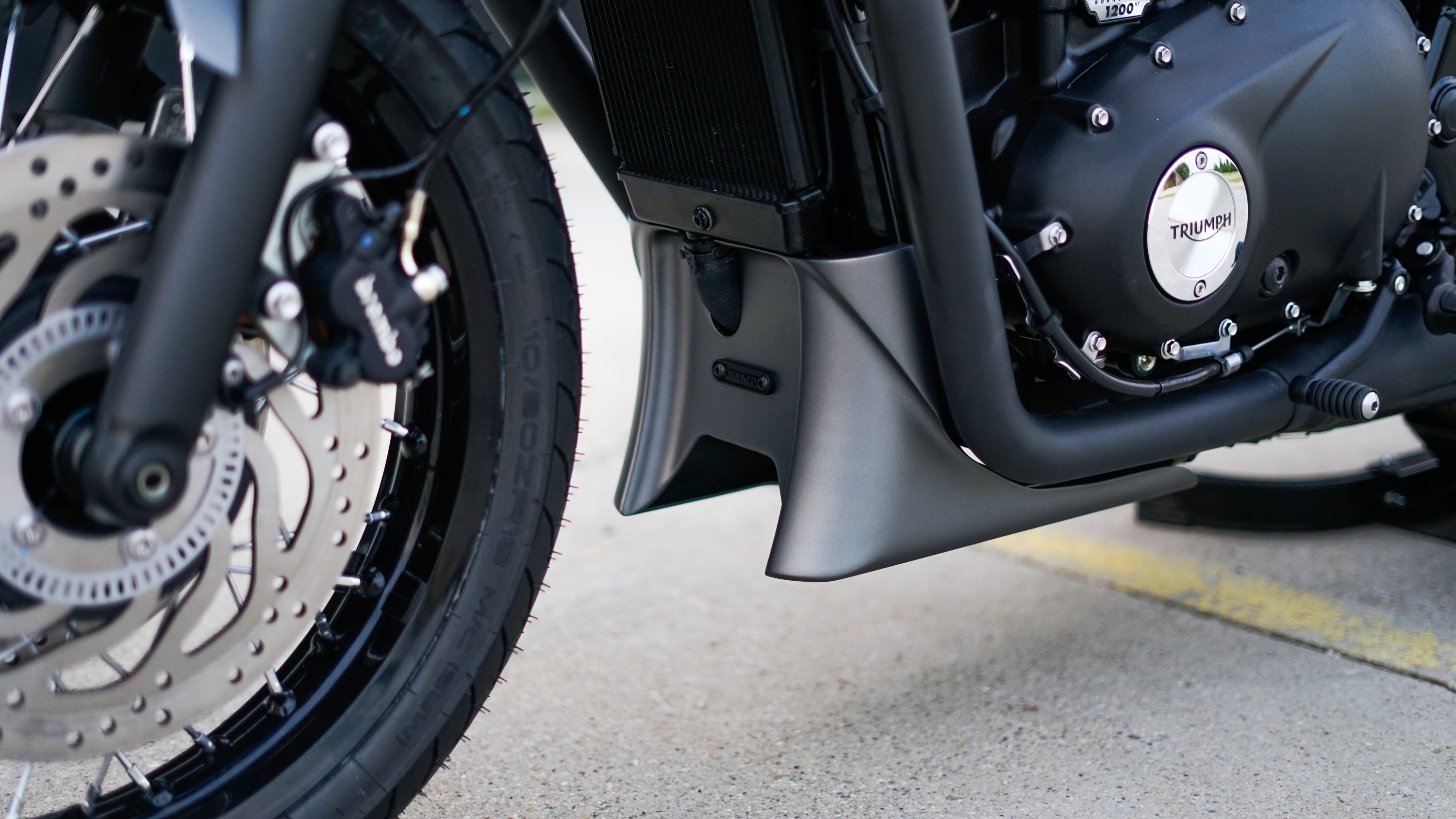Bugspoiler für Triumph Bonneville T120/T100