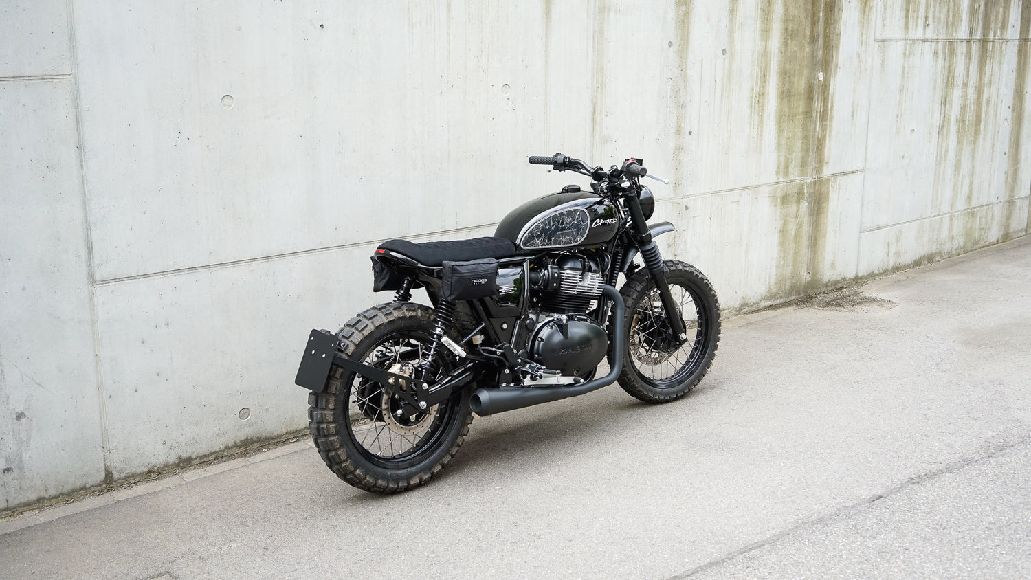 Royal Enfield GRAVEL Crooked Motorcycles